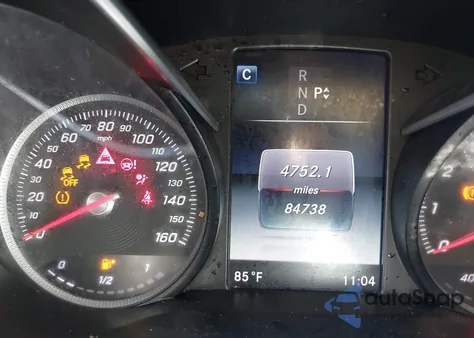 2017 Mercedes-Benz C 300 4Matic из США, поврежденный, VIN 55SWF4KB5HU207526